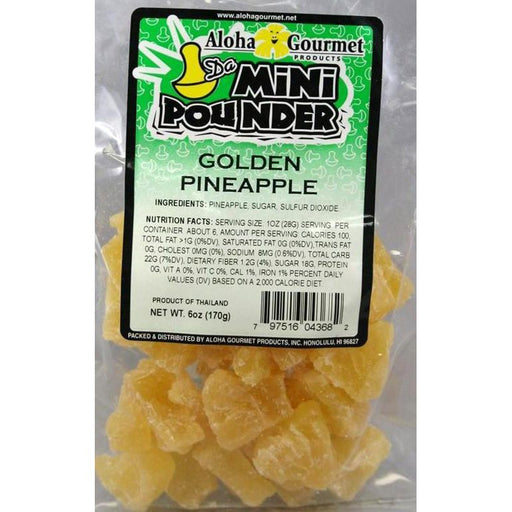 Aloha Gourmet Da Mini Pounder Golden Pineapple - Leilanis Attic