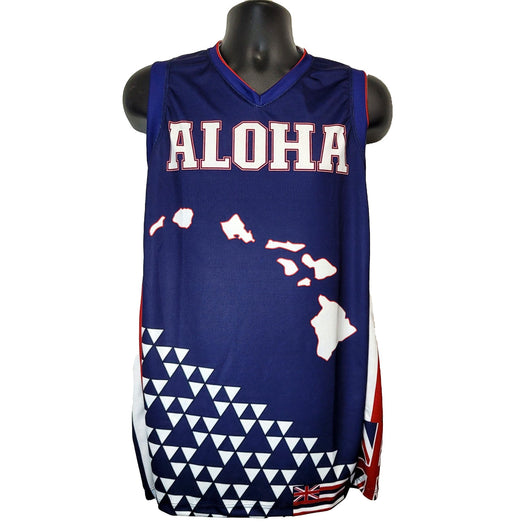 Aloha Islands Sublimated Basketball Jersey - Leilanis Attic