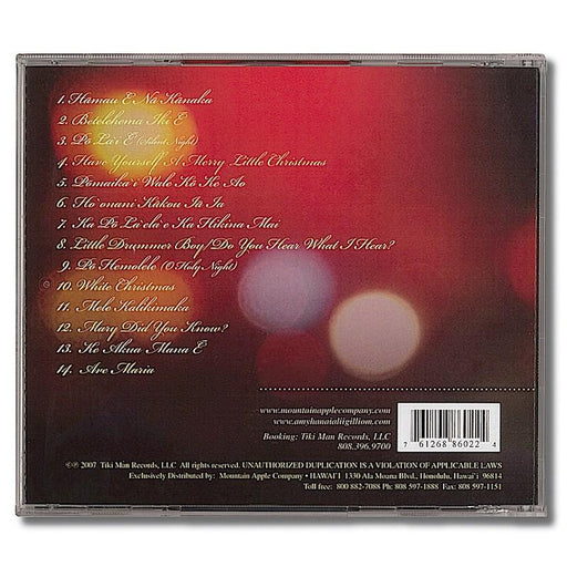 Amy Hanaiali'i, A Hawaiian Christmas CD - Leilanis Attic