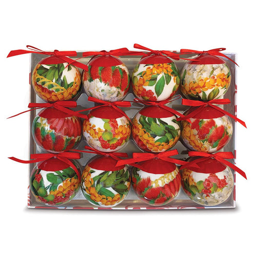 Christmas Ornament 12-Pack "Leis of Beauty" - Leilanis Attic