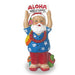 Christmas Ornament "Santa Greeting" - Leilanis Attic