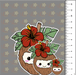 Coconut Hibiscus Sticker - Leilanis Attic