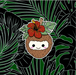 Coconut Hibiscus Sticker - Leilanis Attic