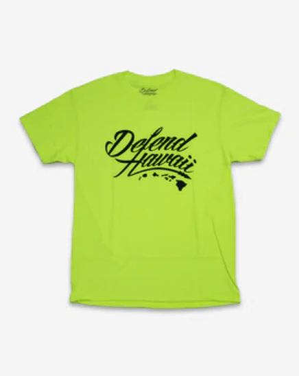 Defend Hawaii "Wildstyle" T-Shirt, Large - Leilanis Attic