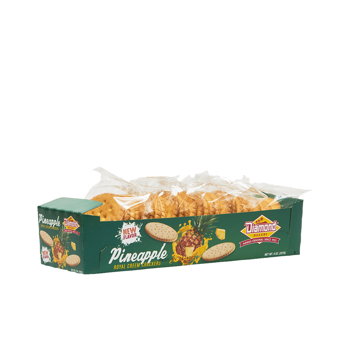 Diamond Bakery Crackers Pineapple Royal Creem 8oz - Leilanis Attic