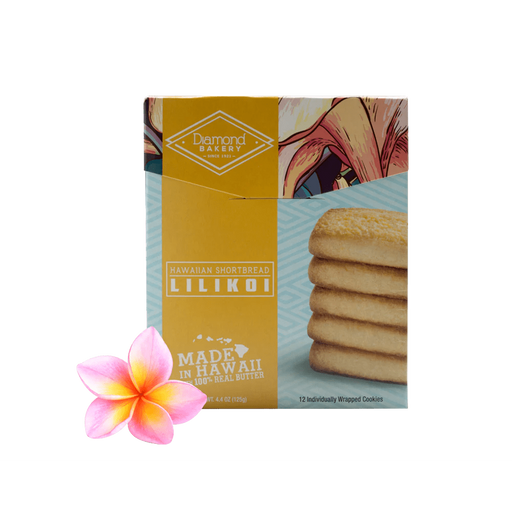 Diamond Bakery Shortbread Lilikoi Cookies 4.4oz - Leilanis Attic