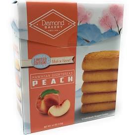 Diamond Bakery Shortbread Peach Cookies 4.4oz - Leilanis Attic