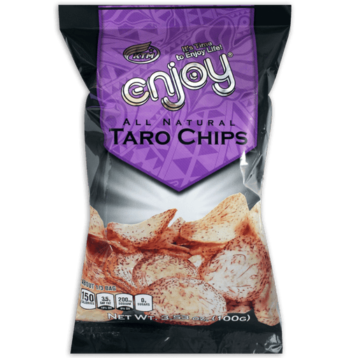 Enjoy Brand - All Natural Taro Chips 3.53oz - Leilanis Attic