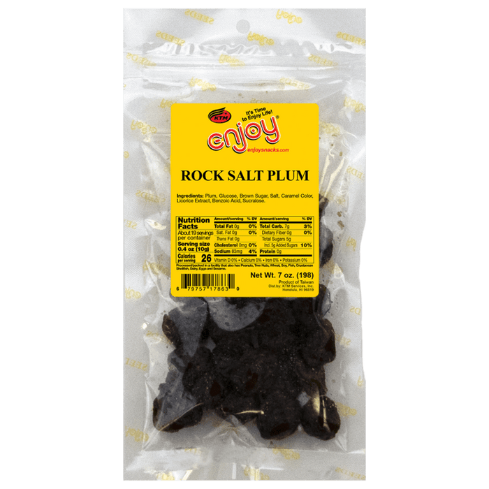 Enjoy Brand - Rock Salt Plum 7oz - Leilanis Attic