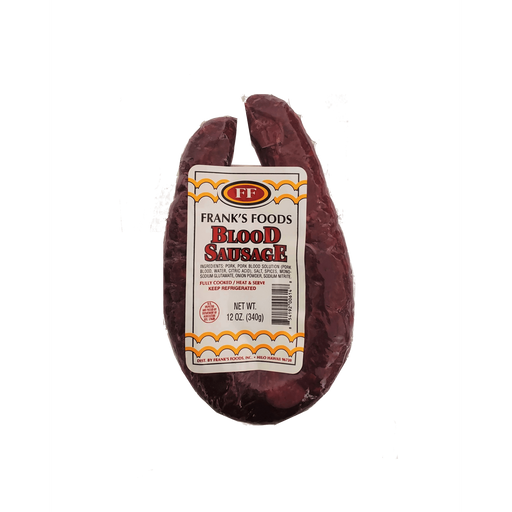 Hosoda Frozen Franks Blood Sausage, 12oz