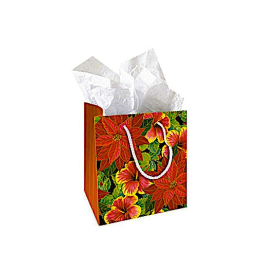 Gift Bag “Festive Hibiscus”, Small - Leilanis Attic