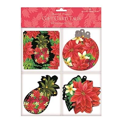 Gift Tag 12pk - Pineapple Floral - Leilanis Attic