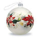Glass Christmas Ornament “Festive Plumeria-Champagne” - Leilanis Attic