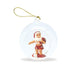 Glass Globe Ornament, Surfing Santa - Leilanis Attic