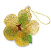 Glass Lace Ornament Hibiscus - Yellow - Leilanis Attic