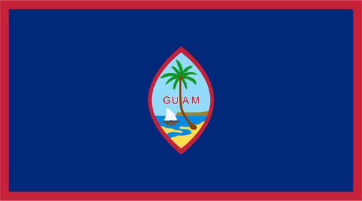 Guam Flag Sticker - Leilanis Attic