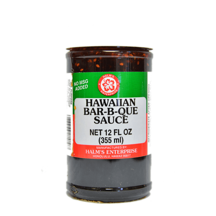 Halm's Hawaiian BBQ Sauce 12oz - Leilanis Attic