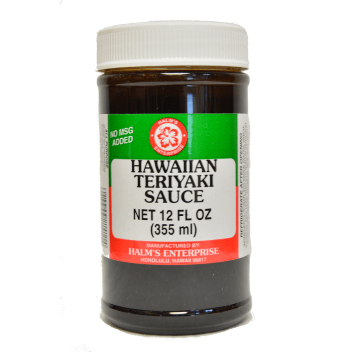 Halm's Hawaiian Teriyaki Sauce 12oz - Leilanis Attic