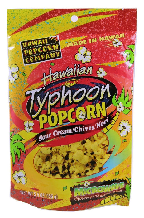 Hawaiian Hurricane Company Food Typhoon Popcorn, Microwave, 6oz