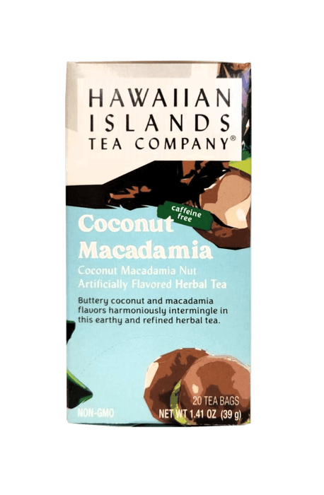 Hawaiian Islands Coconut Macadamia Herbal Tea - Leilanis Attic