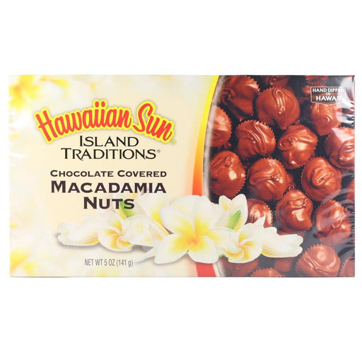 Hawaiian Sun Chocolate Covered Mac Clusters - 5oz - Leilanis Attic