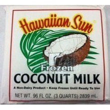 Hawaiian Sun Coconut Milk Bag Frozen, 2 Sizes - Leilanis Attic