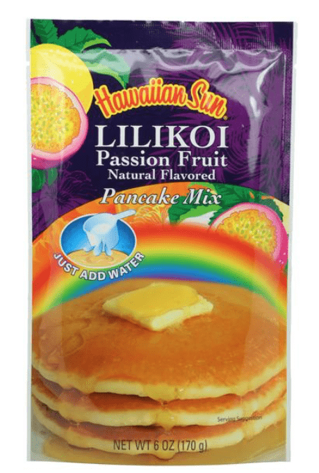 Hawaiian Sun Pancake Mix Lilikoi, 6oz - Leilanis Attic