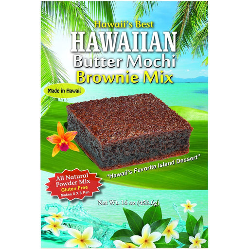 Hawaii’s Best - Butter Mochi Brownie Mix 16oz - Leilanis Attic