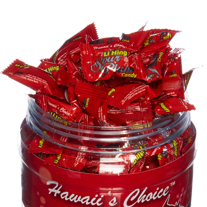 Hawaii's Choice Li Hing Sour Plum Candy (2 Sizes) - Leilanis Attic