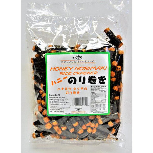 HB Honey Norimaki Rice Cracker 8oz - Leilanis Attic