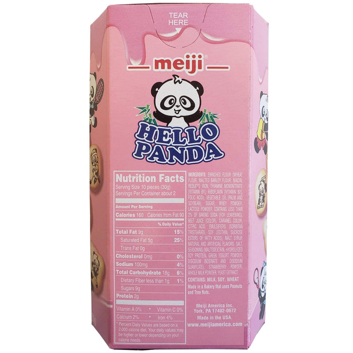 Hello Panda Biscuits with Strawberry Cream 2oz - Leilanis Attic