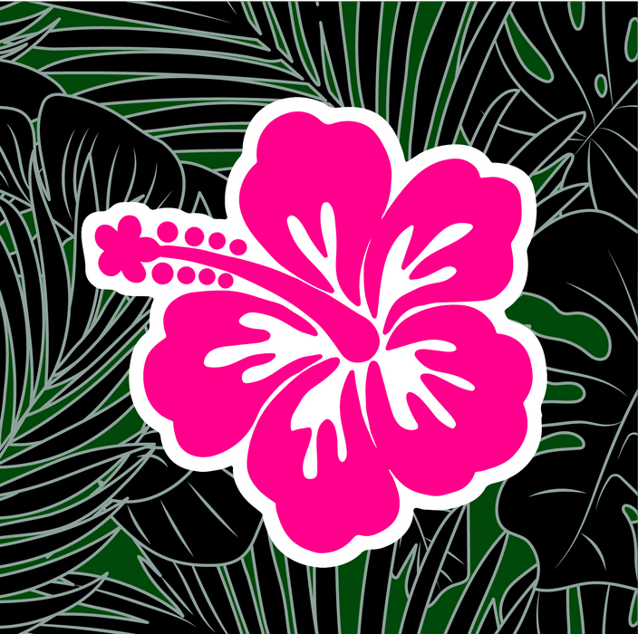 Hibiscus Sticker - Leilanis Attic