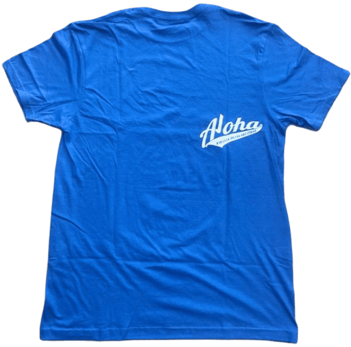 HIC "Aloha Blast", Blue Men's T-Shirt - Leilanis Attic