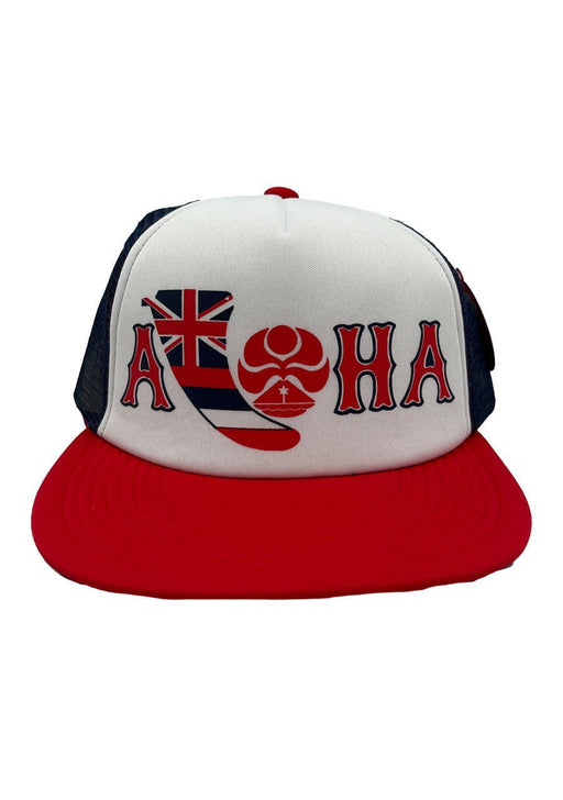 HIC Aloha Finjack Trucker Hat - Leilanis Attic