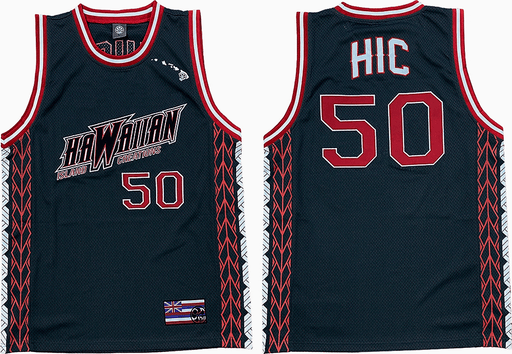 HIC “Brayton” Hawaii Basketball Jersey Tank, Charcoal - Leilanis Attic