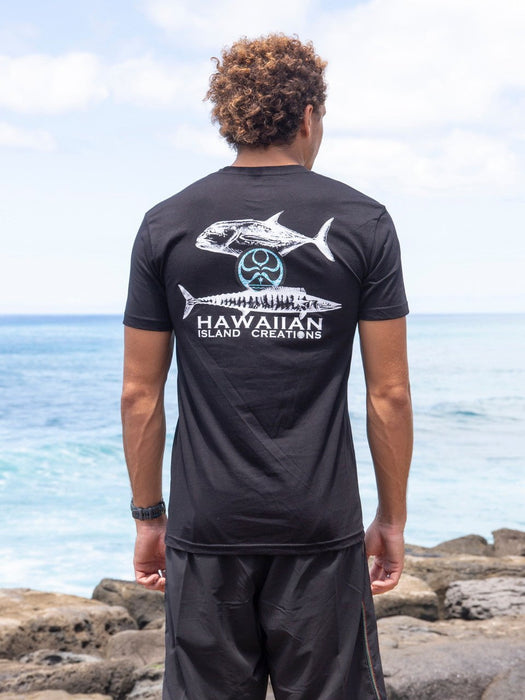 HIC "Fish Stories", Short Sleeve Men's T-shirt - Leilanis Attic