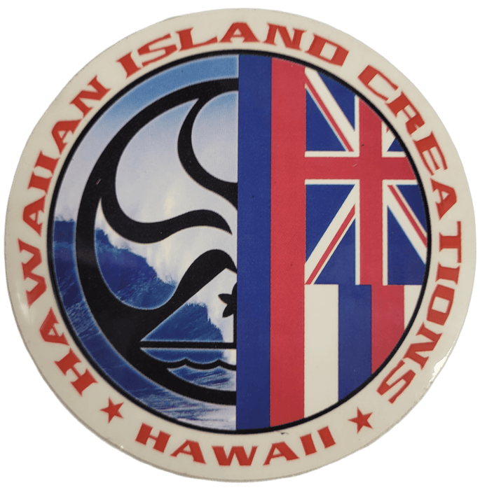 HIC “Flag Wave Split" Sticker - Leilanis Attic
