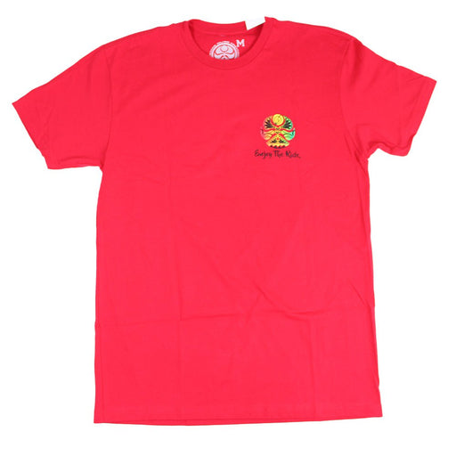 HIC "Rasta Vai-Ete", Red Short Sleeve Men's T-shirt - Leilanis Attic