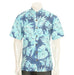 Hilo Hattie "Laulima" Aloha Shirt Navy/Baby Blue - Leilanis Attic