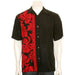 Hilo Hattie Mens “Prince Kuhio” Aloha Shirt (Black/Red) - Leilanis Attic