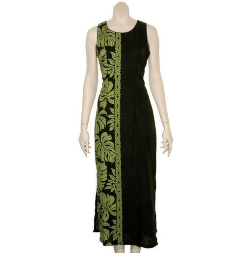 Hilo Hattie "Prince Kuhio" Long Dress, Green - Leilanis Attic