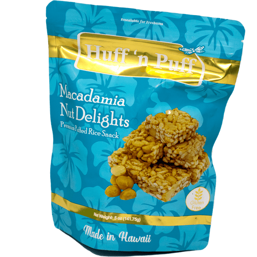 Huff'n Puff Macadamia Nut Delights - Leilanis Attic