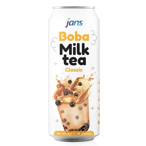 Jans Boba Milk Tea Classic 16.6oz - Leilanis Attic