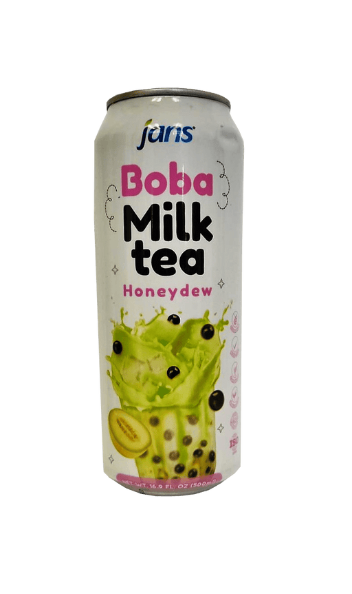 Jans Boba Milk Tea Honeydew 16.9oz - Leilanis Attic