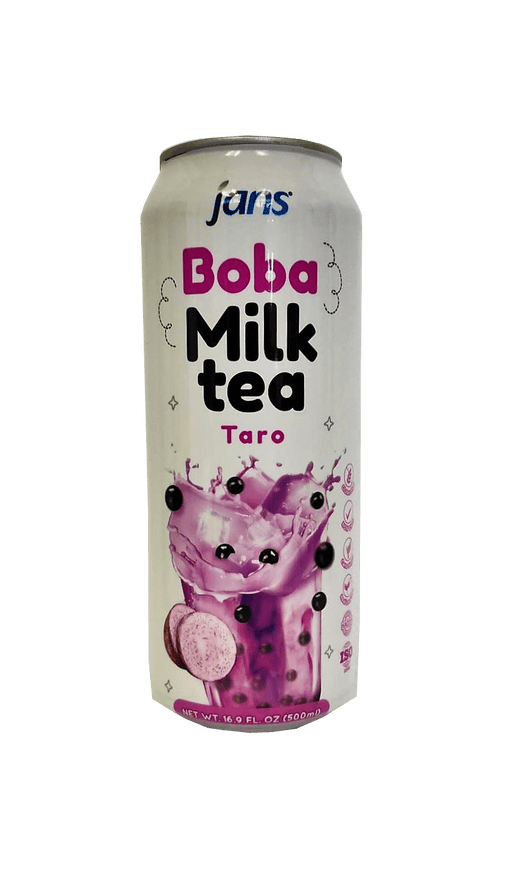 Jans Boba Milk Tea Taro 16.9oz - Leilanis Attic