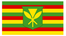 Kanaka Flag Sticker - Leilanis Attic