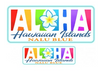 KC Hawaii Sticker Nalu Blue “Aloha Rainbow” Sticker