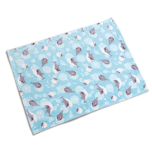 Keiki Kreations “Shark Bites!” Baby Blanket - Leilanis Attic