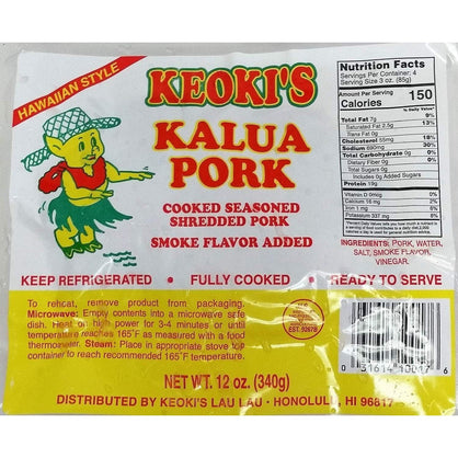 Keoki's Kalua Pork 12oz - Food - Leilanis Attic