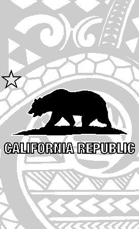 Laser Engraved California State Flag Flask - Flask - Leilanis Attic